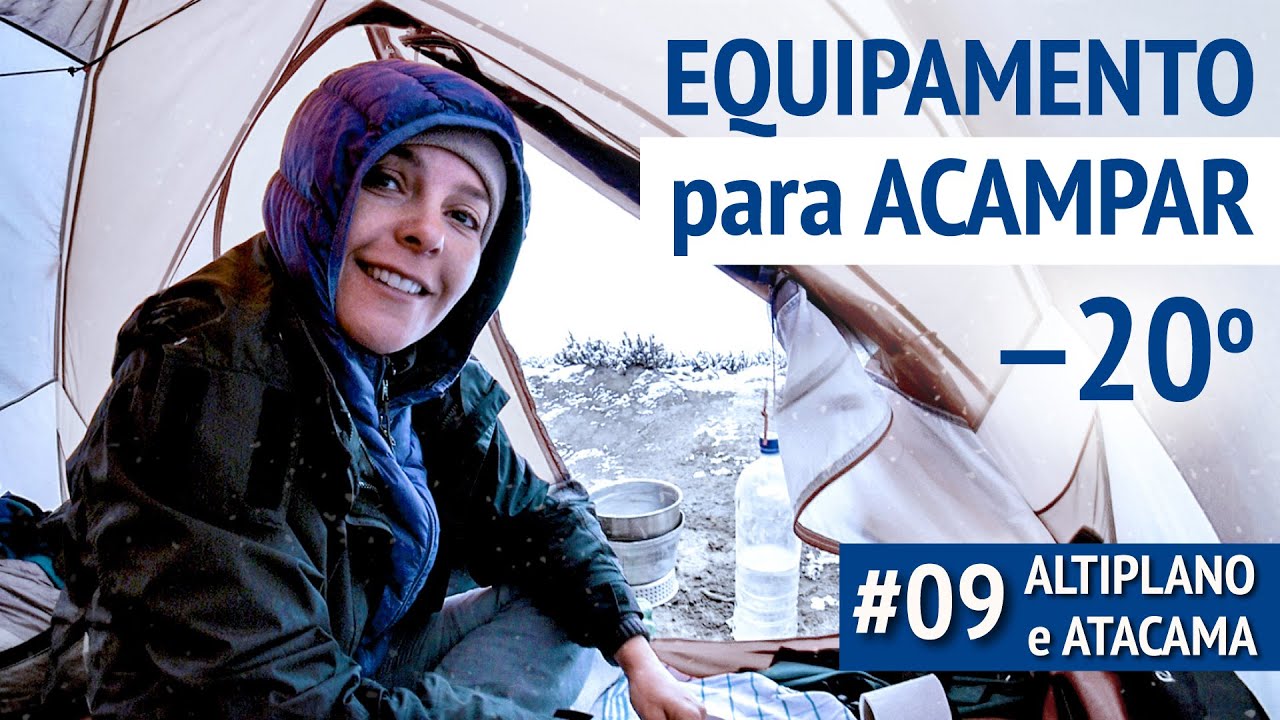 COMO ACAMPAR a -20 graus VIAJANDO de BICICLETA? | EQUIPAMENTO de CAMPING no FRIO | ALTIPLANO #09