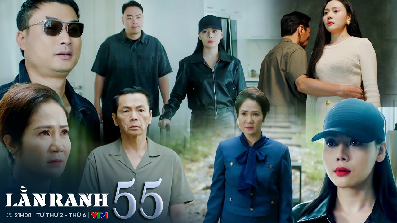 LẰN RANH tập 55 | Mỹ Trinh bị đàn em khống chế, ông Sách sốc nặng khi vợ đến 