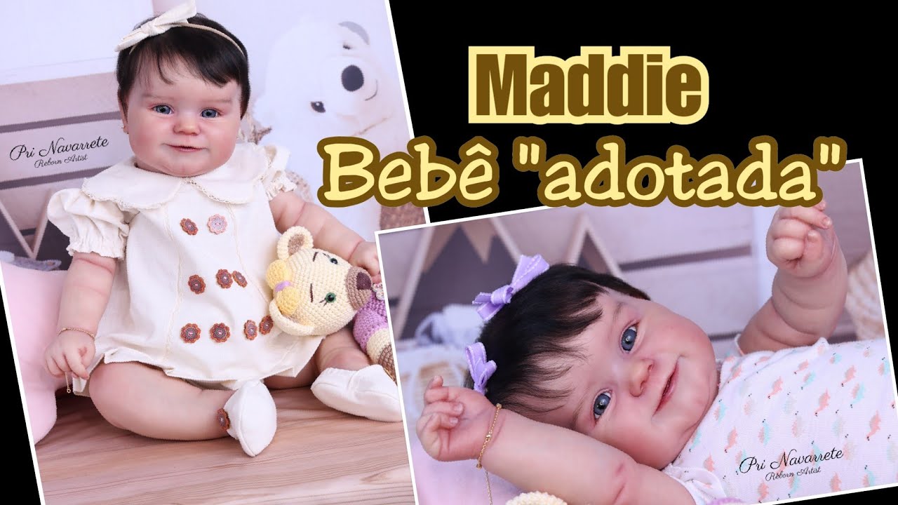 Bebê REBORN MADDIE nasceu aqui - terceira versão da Pri🤍