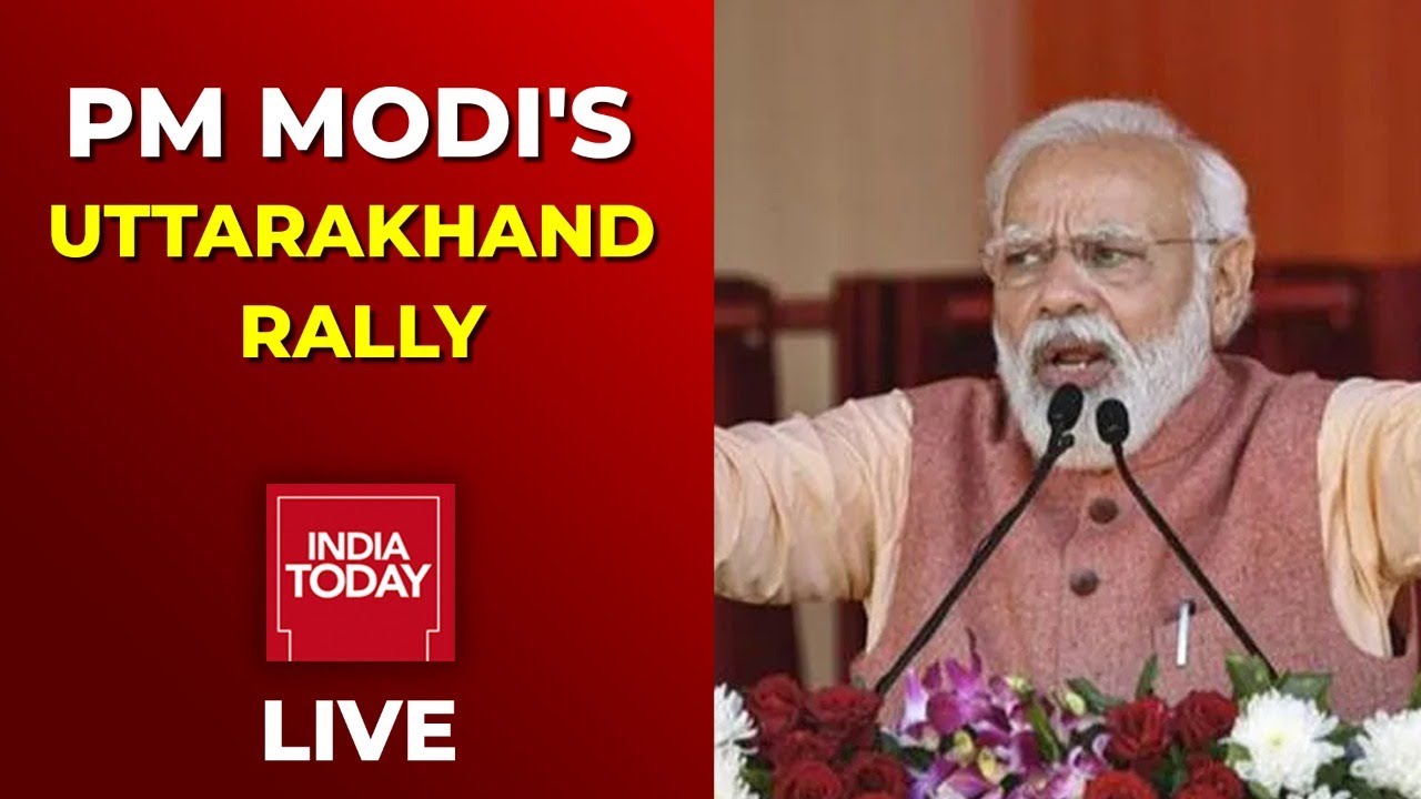 PM Modi Attacks Congress In Uttarakhand Rally, Says - Congress Blocked Development Of Uttarakhand