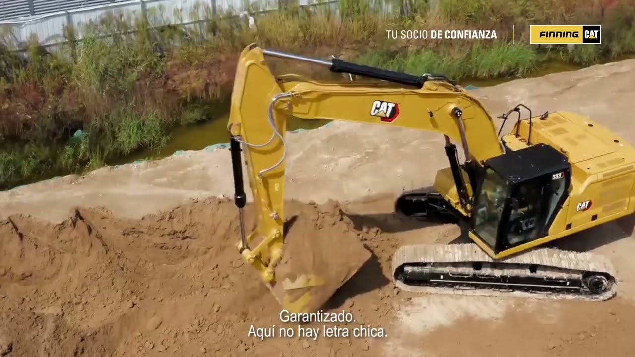 Lanzamiento de la excavadora Cat 333 