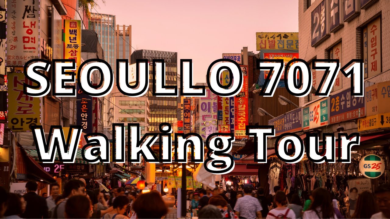Seoullo7017 Namdaemun market & Myeongdong Walking Tour