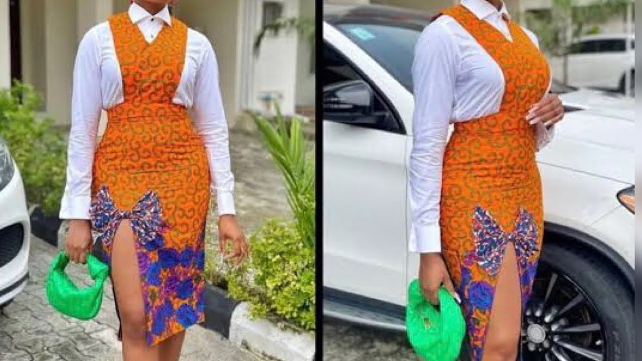 How To Cut And Sew A Simple Pinafore Dress Step By Step.