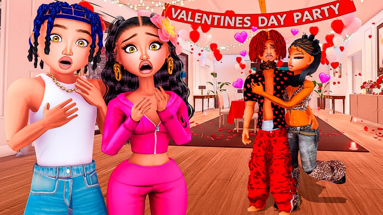 We SNUCK Into A VALENTINES DAY ODER PARTY In LifeTogether RP.. | Roblox
