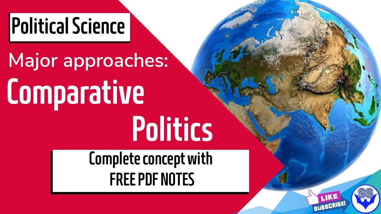 POLITICAL SCIENCE : Major approaches of Comparative politics | Traditional & Modern Approaches