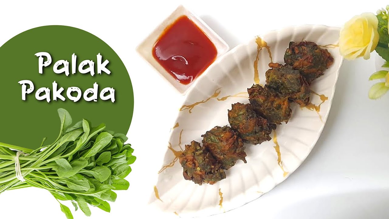 PALAK PAKODA/evening snack/#Palak Pakoda Recipe