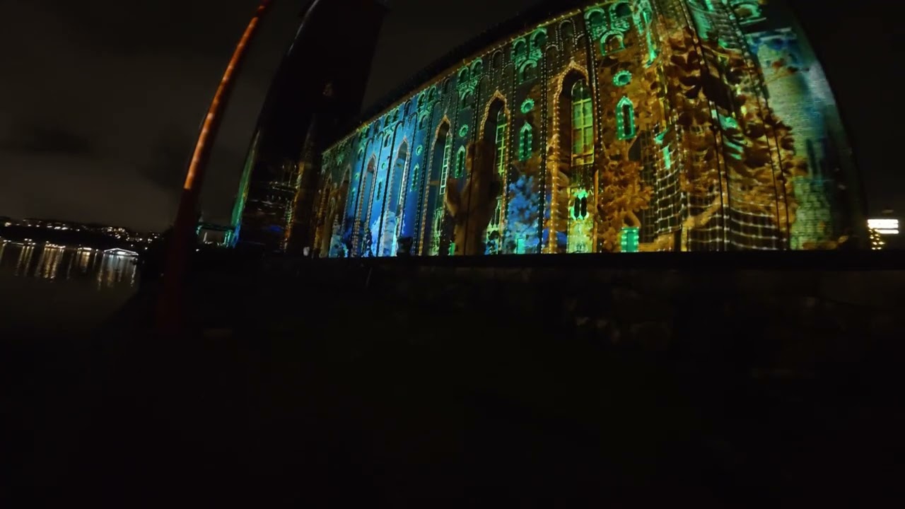 Nobel week lights 7 december 2025 Test DJI osmo action 6 ( No superdark mode). 4K
