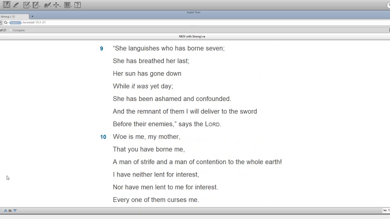 Jeremiah 15
