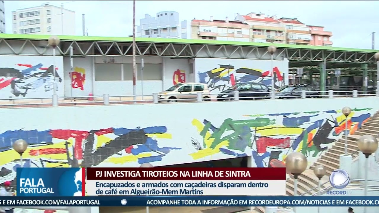 PJ investiga tiroteios na Linha de Sintra