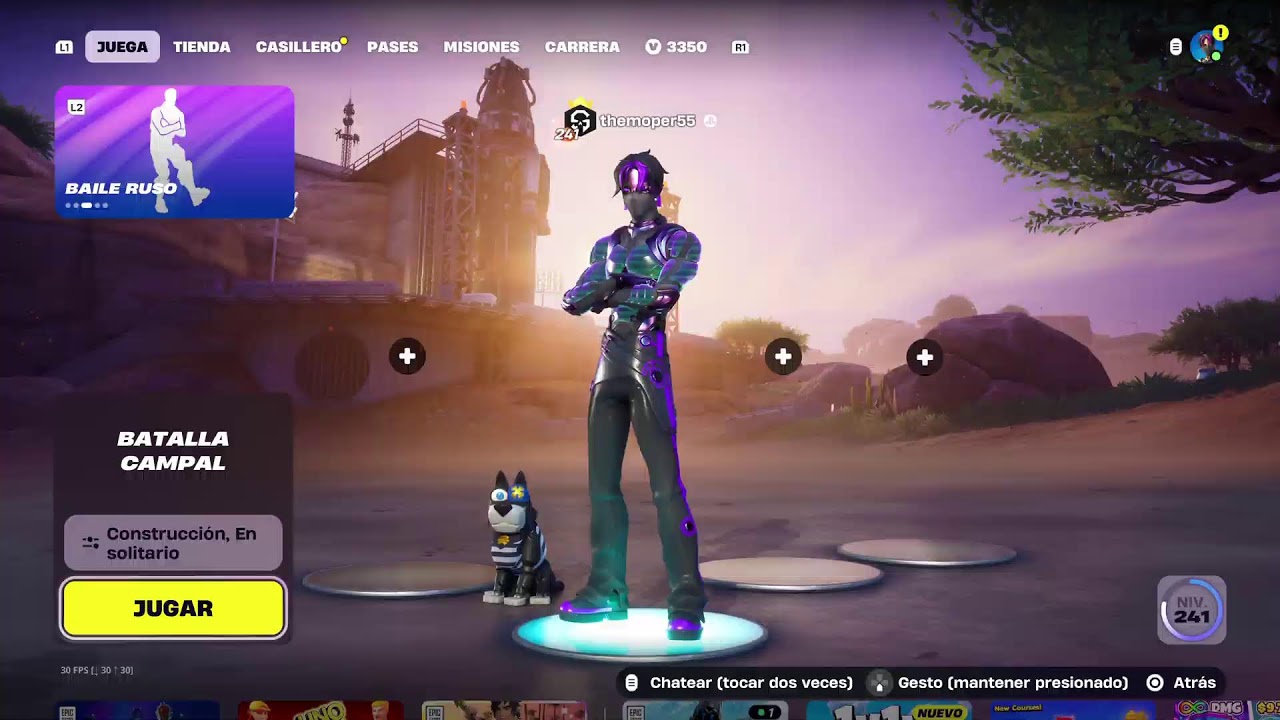 El prodigio de ecaterror en Fornite