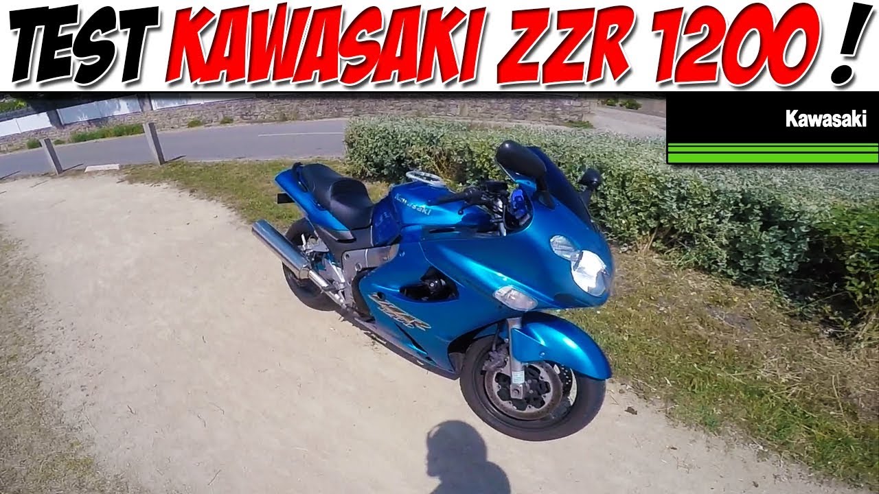 #Moto Vlog 96 : TEST KAWASAKI ZZR 1200 / UN GROS BESTIO ! 😵