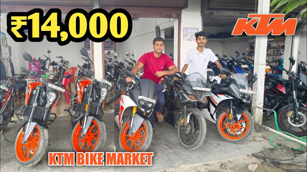 Biggest Used KTM Bikes Sale in Assam|Bike in Just ₹14,000