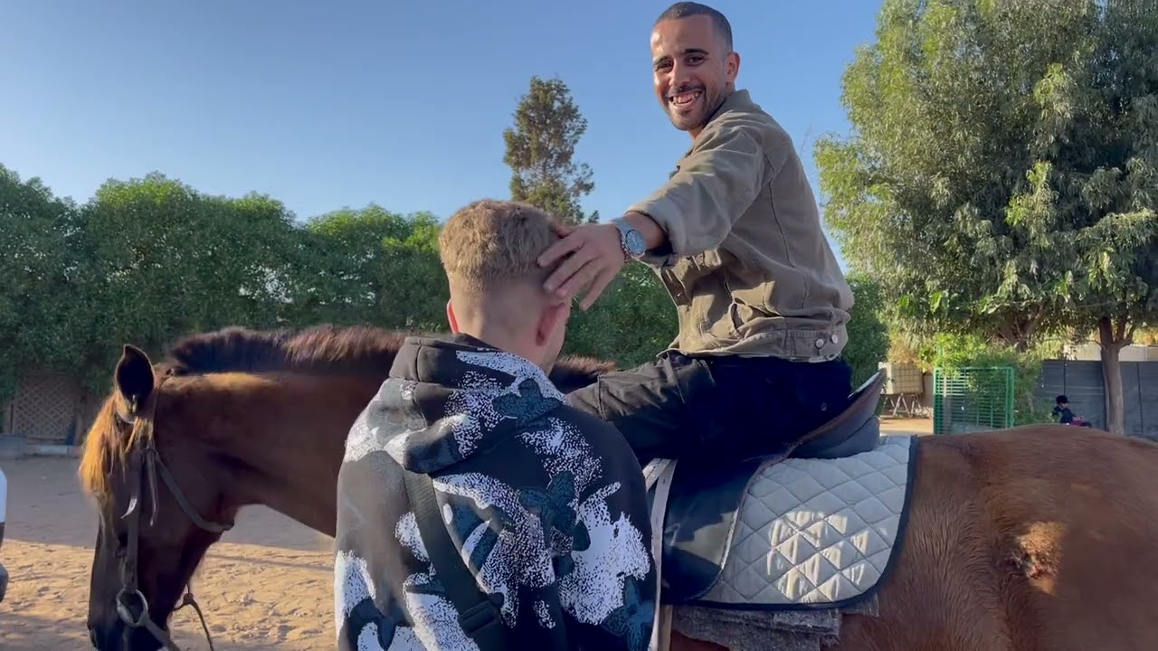 سكرح جولة سواييس ح أغروض 😍 Riding a Horse in Agadir