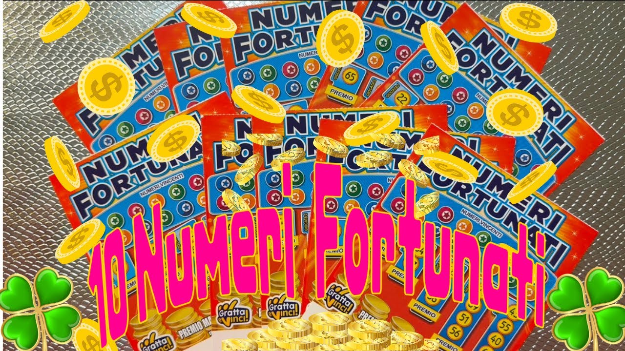 10 NUMERI FORTUNATI  🍀 🎉💥#grattaevincioggi #grattaevinci #lottery