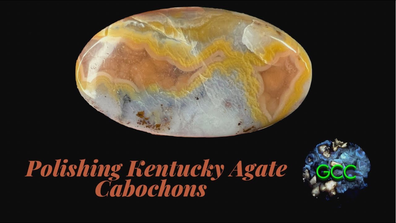 Cabbing 30 Pieces of Kentucky Agate | World Record Polishing Attempt! #hitechdiamond #cabking
