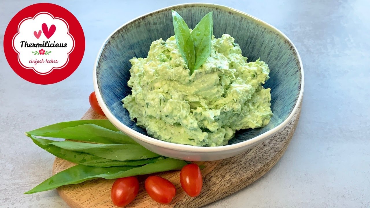 Schneller Bärlauch-Feta-Aufstrich | Brotaufstrich | Thermomix® TM31/TM5/TM6 | Thermilicious