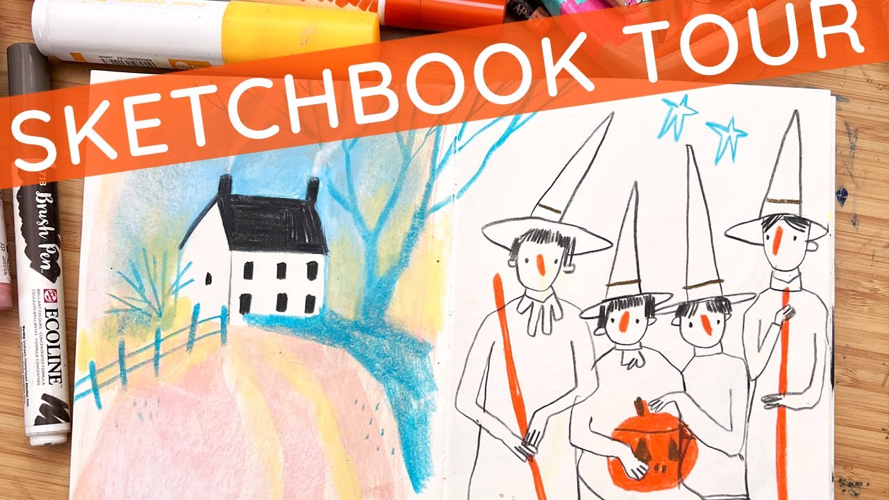 Sketchbook Tour - August, September, October