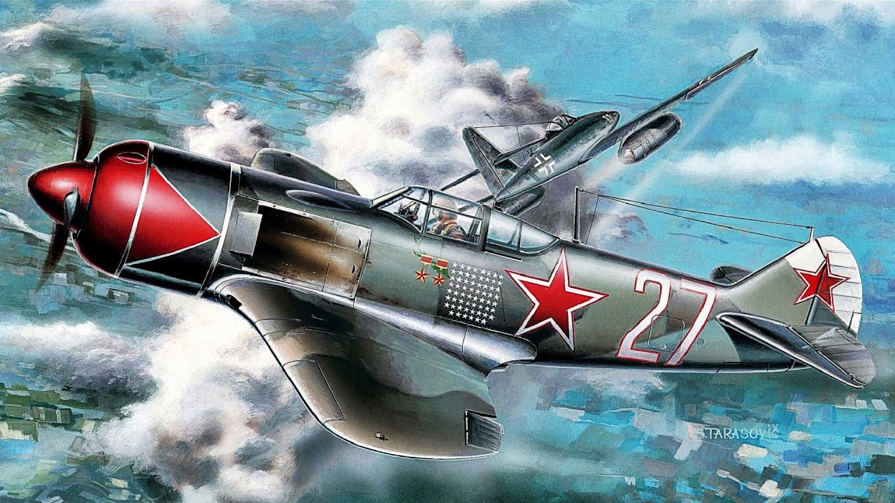 Монстр из коробки 1:72. Ла-7 от ARK MODELS.