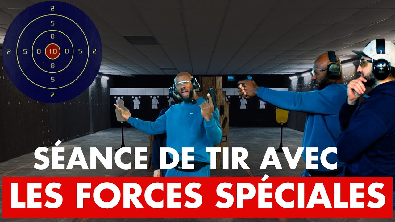SÉANCE DE TIR AVEC LES FORCES SPÉCIALES