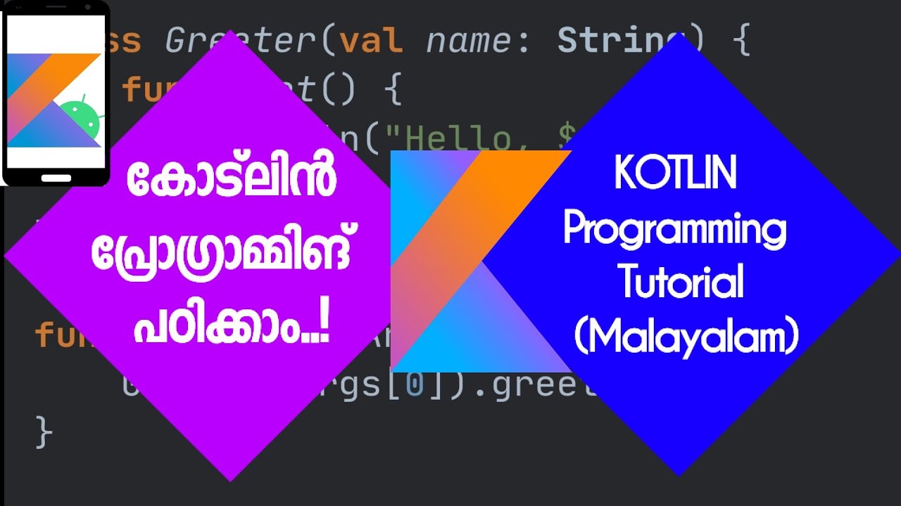 Kotlin  Programming Malayalam Tutorial | Yes Tech Media|