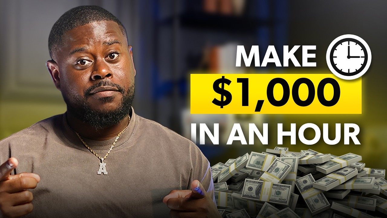 You Can Make $1,000 In An Hour Doing This!