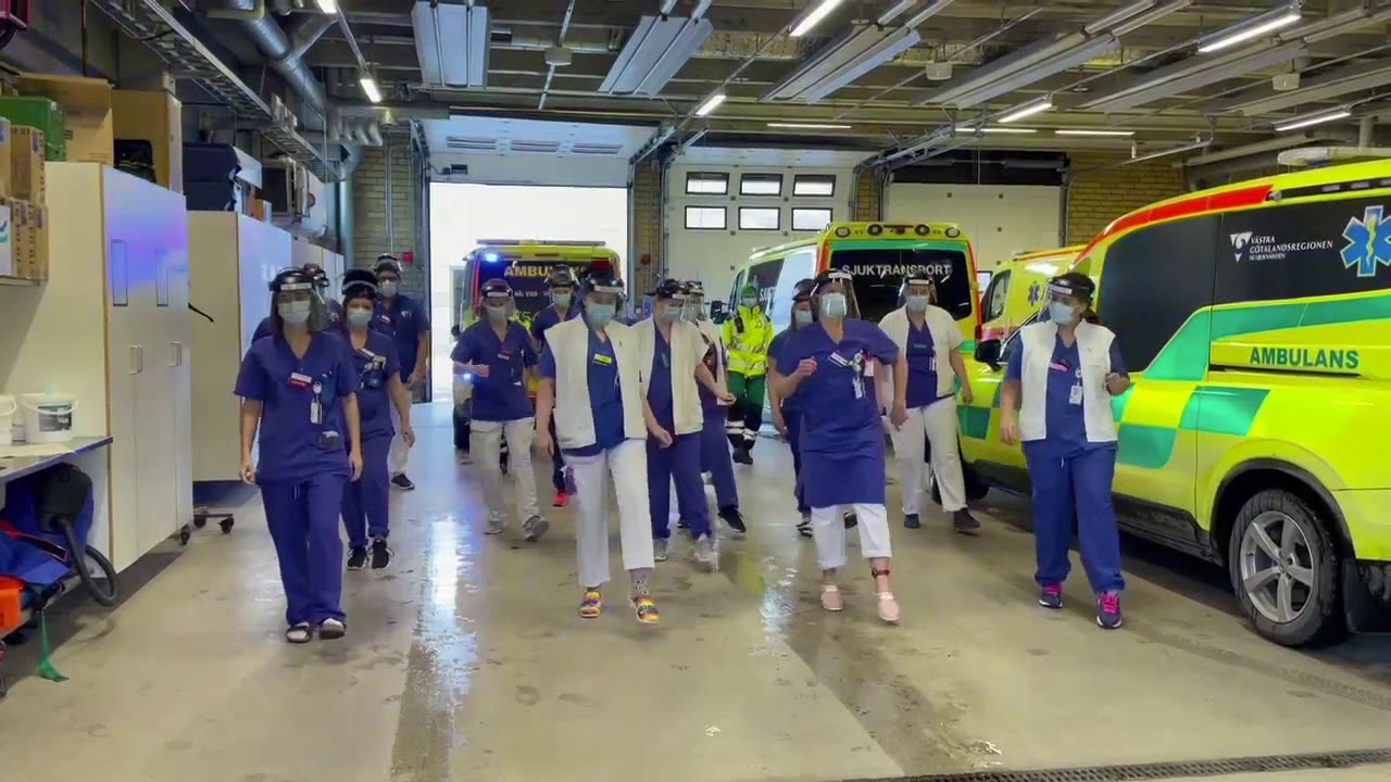 Jerusalema Dance Challenge: Swedish Hospital ER