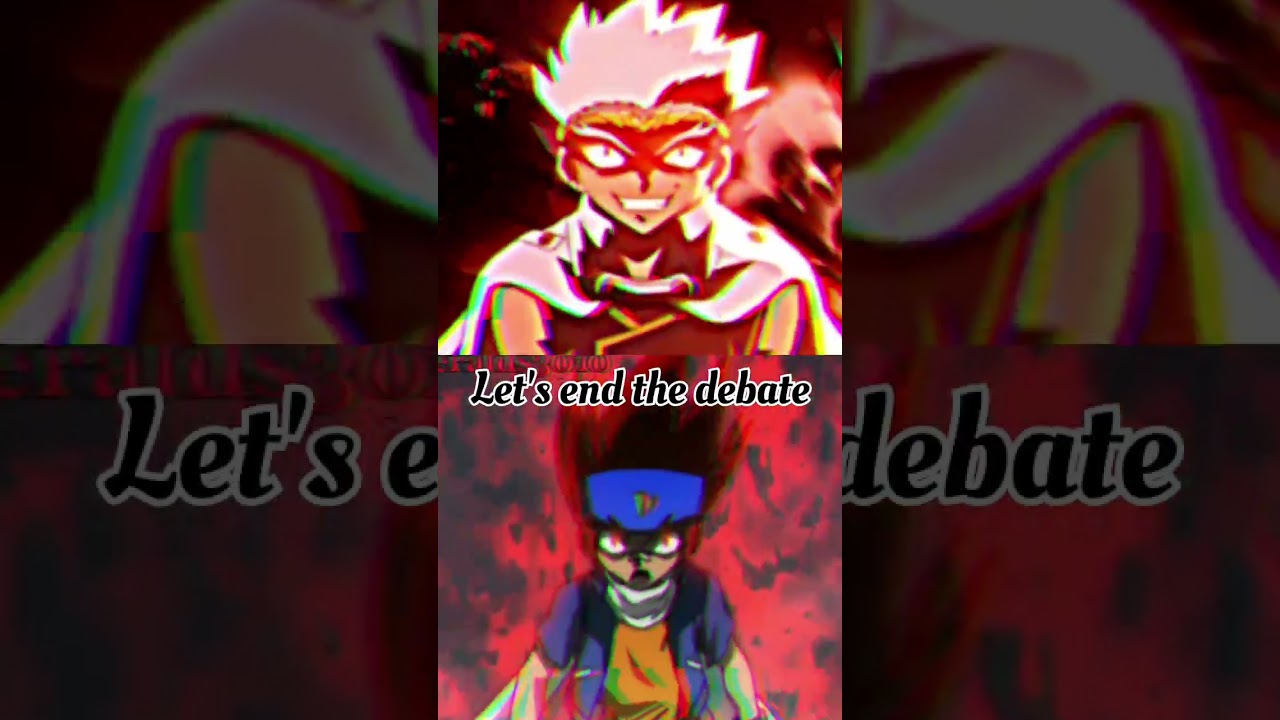 Ryuga vs Gingka: Who's REALLY the Strongest Blader? #shorts #djedits #ryuga #gingka #anime