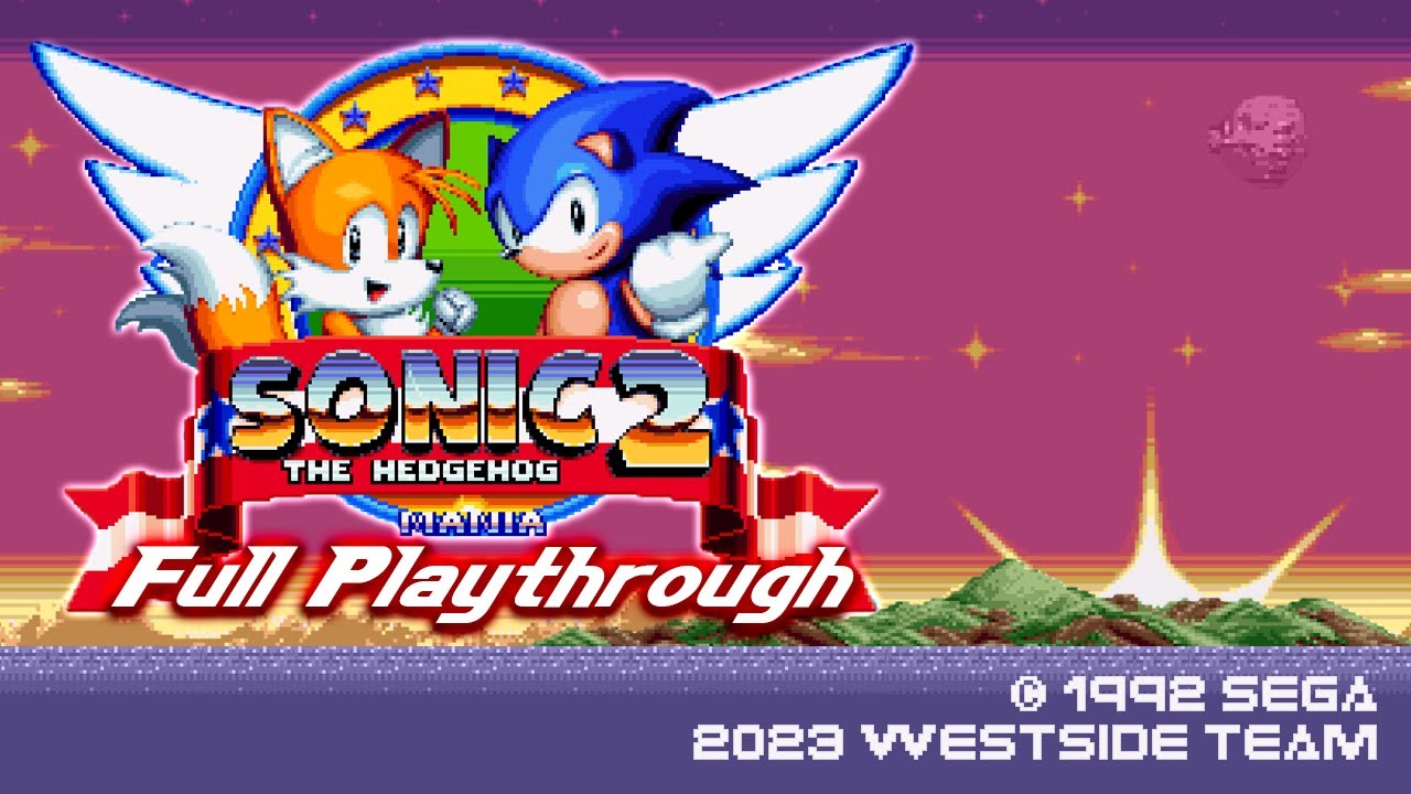 Sonic 2: Mania Edition | Final Release - Complete Playthrough