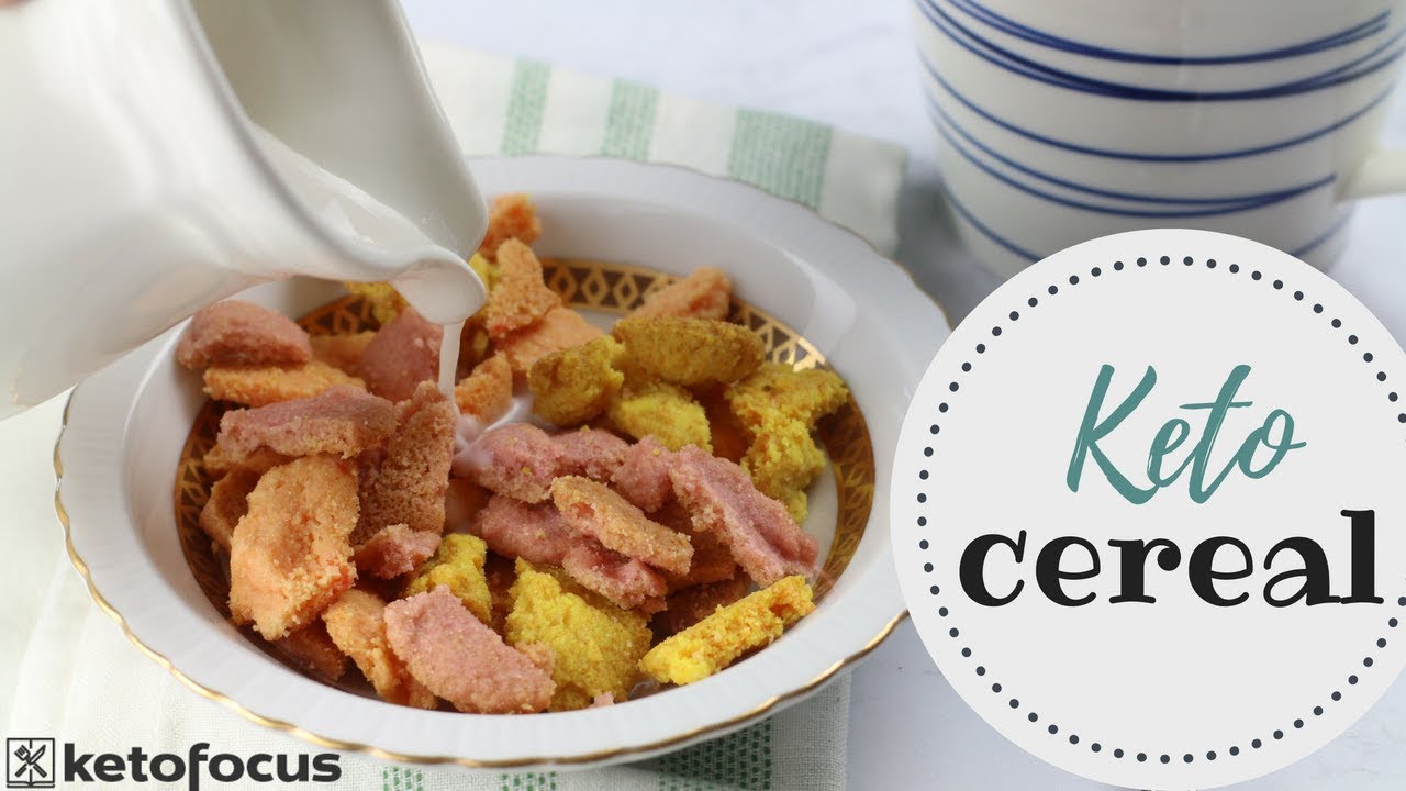KETO Cereal | Sugar-Free Breakfast Cereal | How to make Low Carb Cereal
