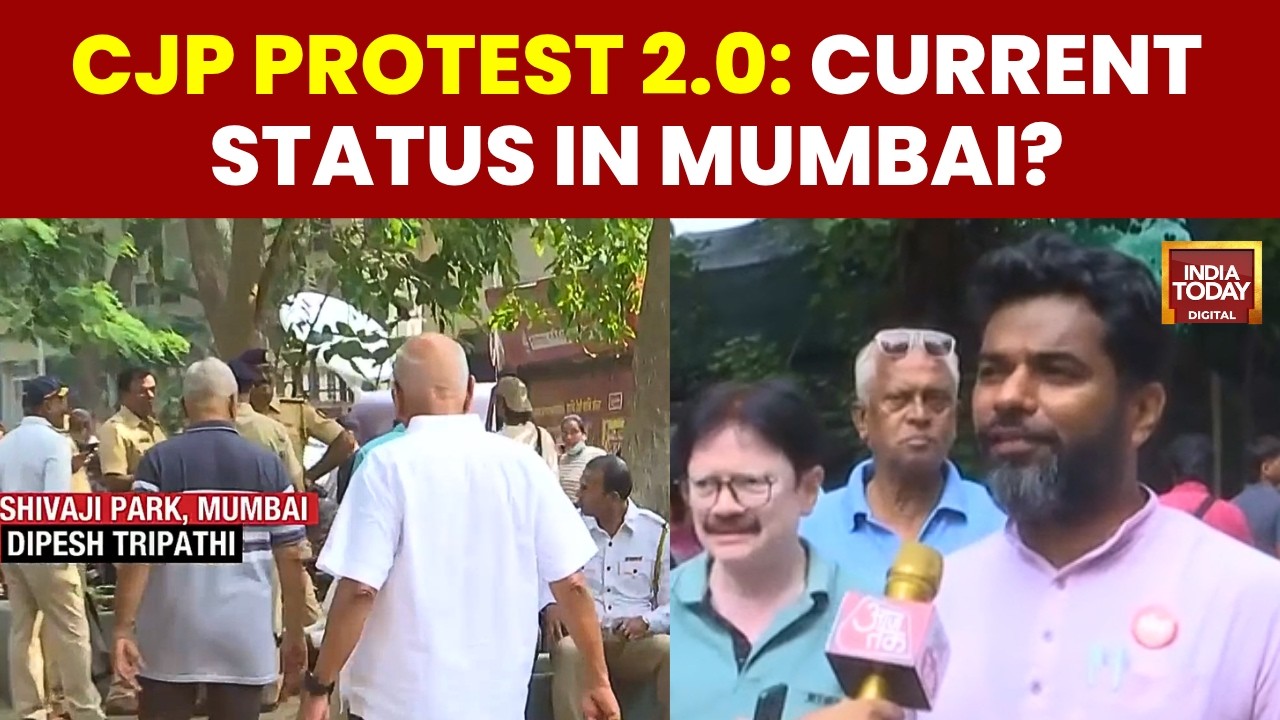 CJP Protest In Mumbai: What's the Current Status In Mumbai As Protest Escalates | Abhijeet Dipke