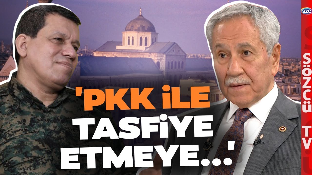 Bülent Arınç'tan Gündem Olacak Çözüm Süreci Sözleri! Suriye Detayındaki Büyük Resmi Anlattı