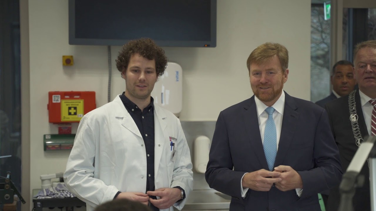 Koning Willem Alexander opent 125 jaar Vakschool Schoonhoven