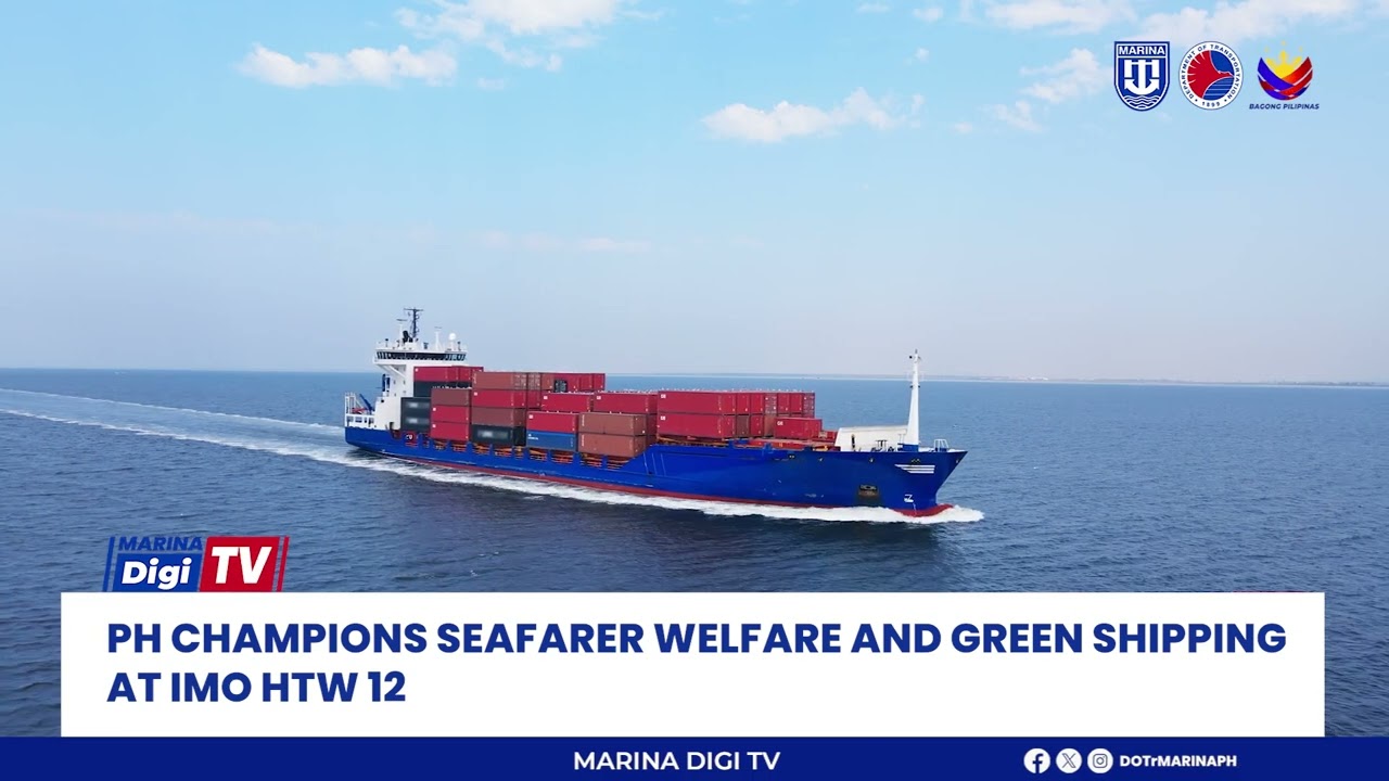 𝐌𝐀𝐑𝐈𝐍𝐀 𝐍𝐄𝐖𝐒 𝐎𝐍 𝐃𝐄𝐂𝐊: 𝐏𝐇 𝐂𝐡𝐚𝐦𝐩𝐢𝐨𝐧𝐬 𝐒𝐞𝐚𝐟𝐚𝐫𝐞𝐫 𝐖𝐞𝐥𝐟𝐚𝐫𝐞 𝐚𝐧𝐝 𝐆𝐫𝐞𝐞𝐧 𝐒𝐡𝐢𝐩𝐩𝐢𝐧𝐠 𝐚𝐭 𝐈𝐌𝐎 𝐇𝐓𝐖 𝟏𝟐