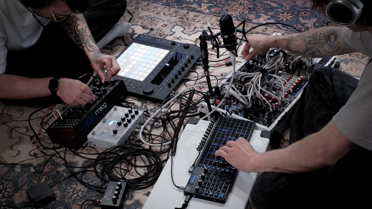 KVNDRA & Fabian Laute - Converge | Improvised Ambient Live Set