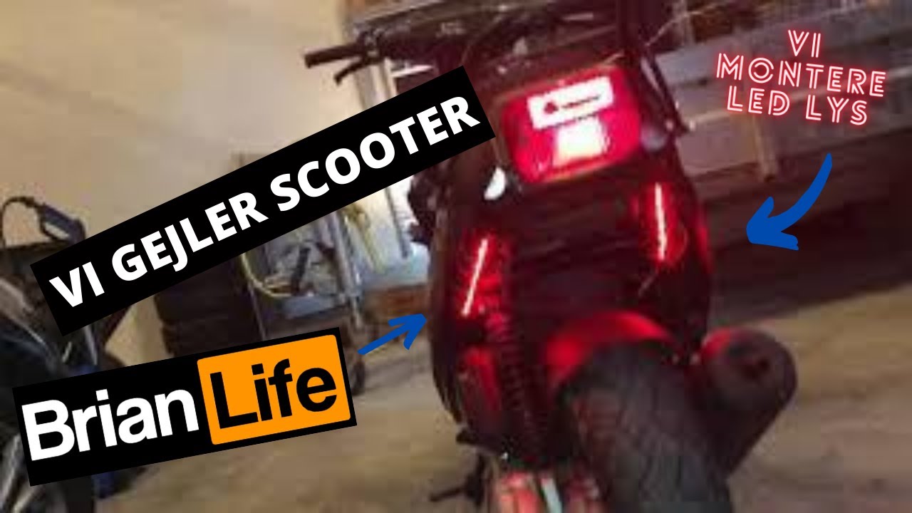 Vi montere LED lys - Vi gejler episode 1 // BrianLife