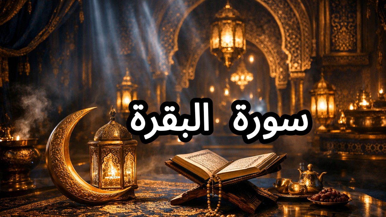 سورة البقرة كاملة بصوت سعد الغامدي 🌙 Surah Al-Baqarah Full | Saad Al-Ghamdi | Ramadan Background