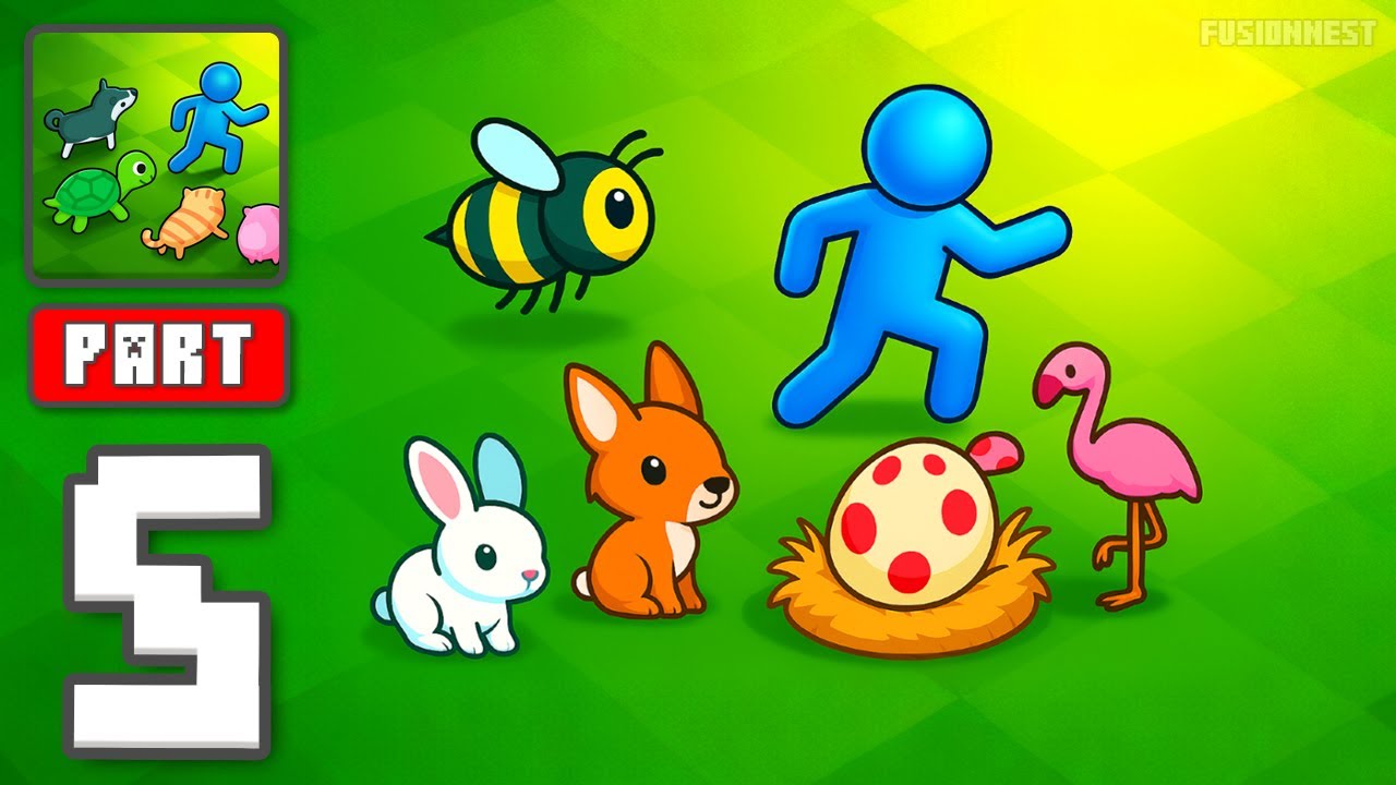 Zookemon - Gameplay Walkthrough Part 5 - Build Zoo Of Crazy Beasts (iOS, Android)