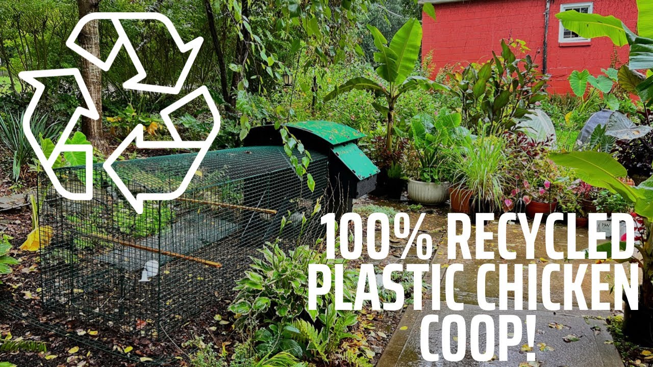 NESTERA CHICKEN COOP BUILD | 100% RECYCLED PLASTIC CHICKEN COOP | CHICKEN COOP IDEAS FOR BACKYARD
