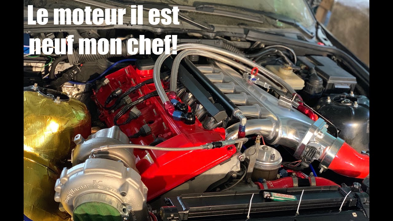 BMW e36 turbo : Installation Oil Catch Tank, Spal électrique automatique, et nouveau look !