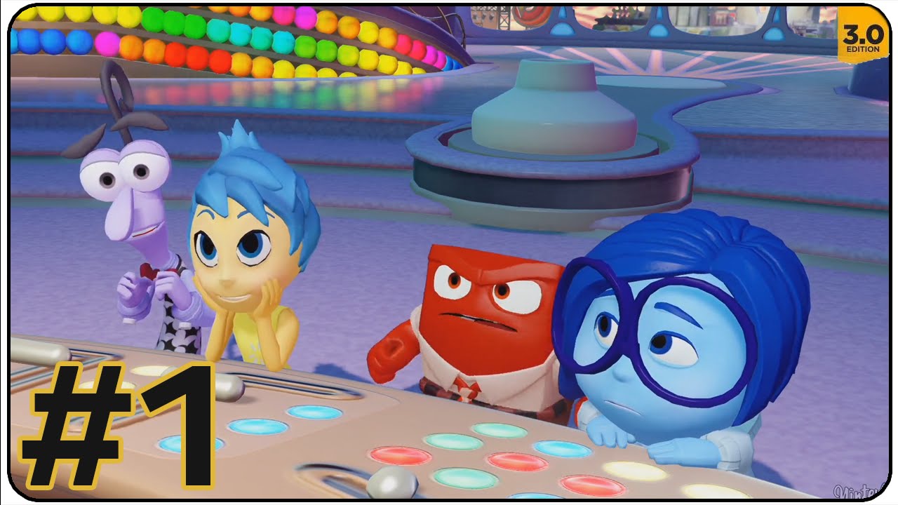 Disney Infinity 3.0 Inside Out Walkthrough Part 1
