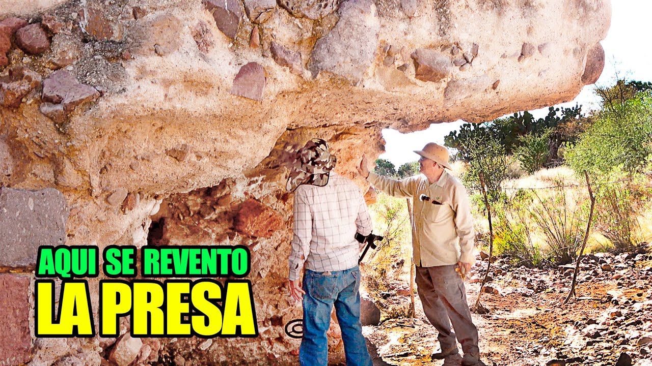 ENTERRABAN UN NIÑO CHIQUITO EN LA PRESA, para que avisara si se iba a reventar