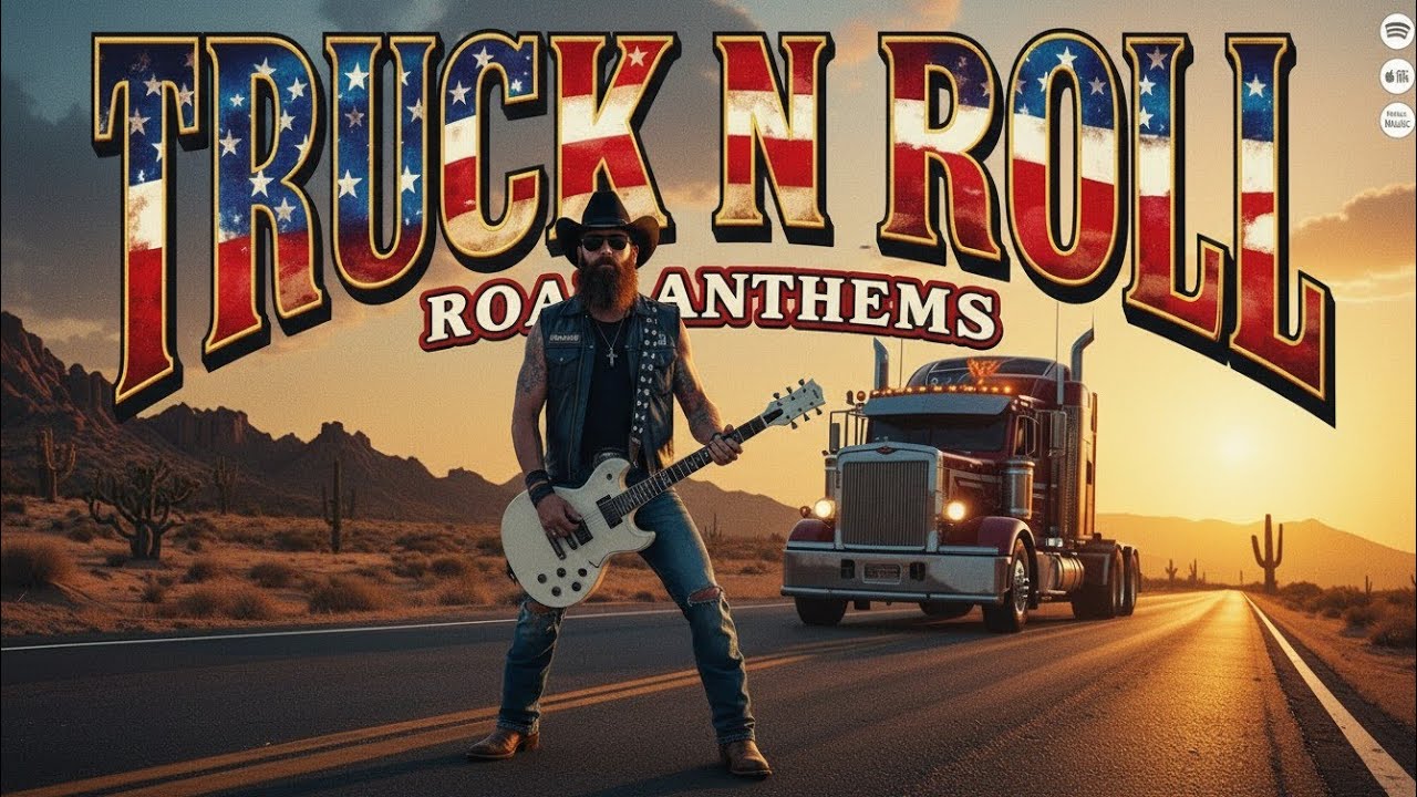 Truck N Rock - Cross Country Drive Mix | Best Trucking Music.