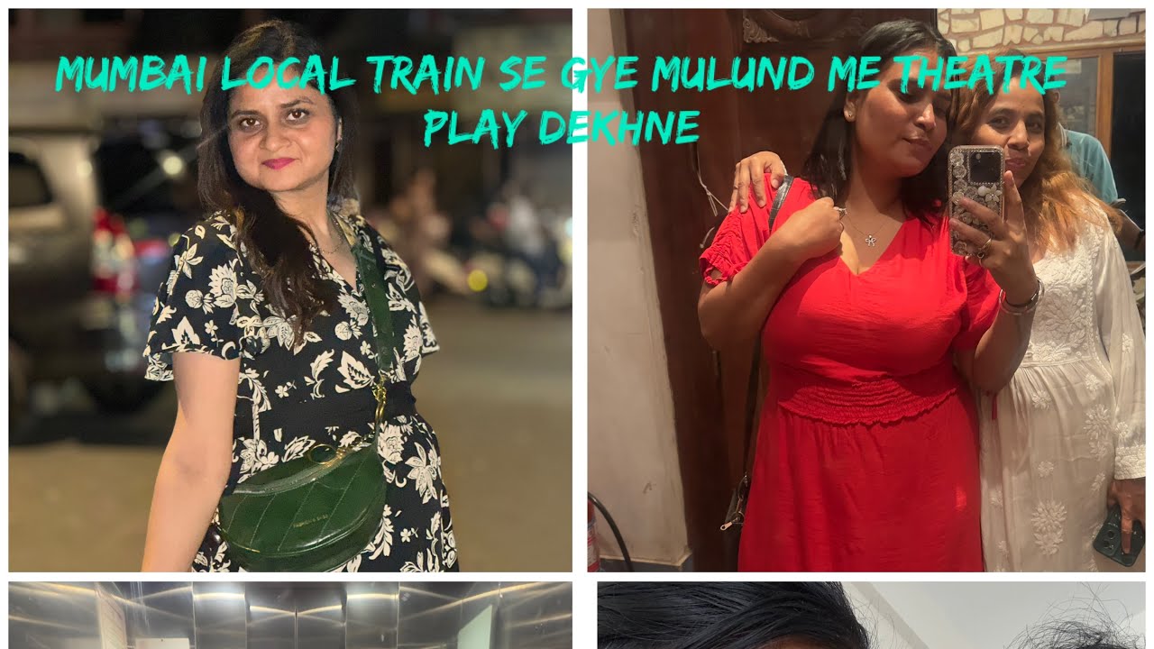 Mumbai local train se theatre play dekhne 🥰❤️
