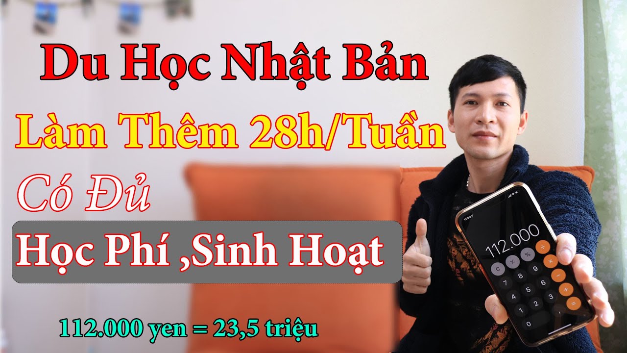 Du Học Nhật Bản L&agrave;m Th&ecirc;m 28h/Tuần C&oacute; Đủ Học Ph&iacute; V&agrave; Sinh Hoạt | QUAN JP
