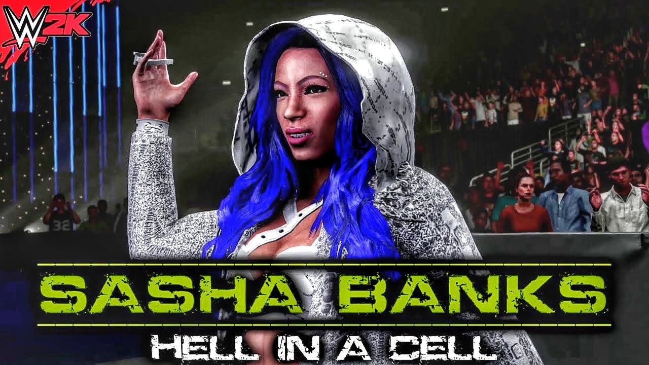 Sasha Banks 2020 Hell In A Cell Entrance | WWE 2K Game Mods