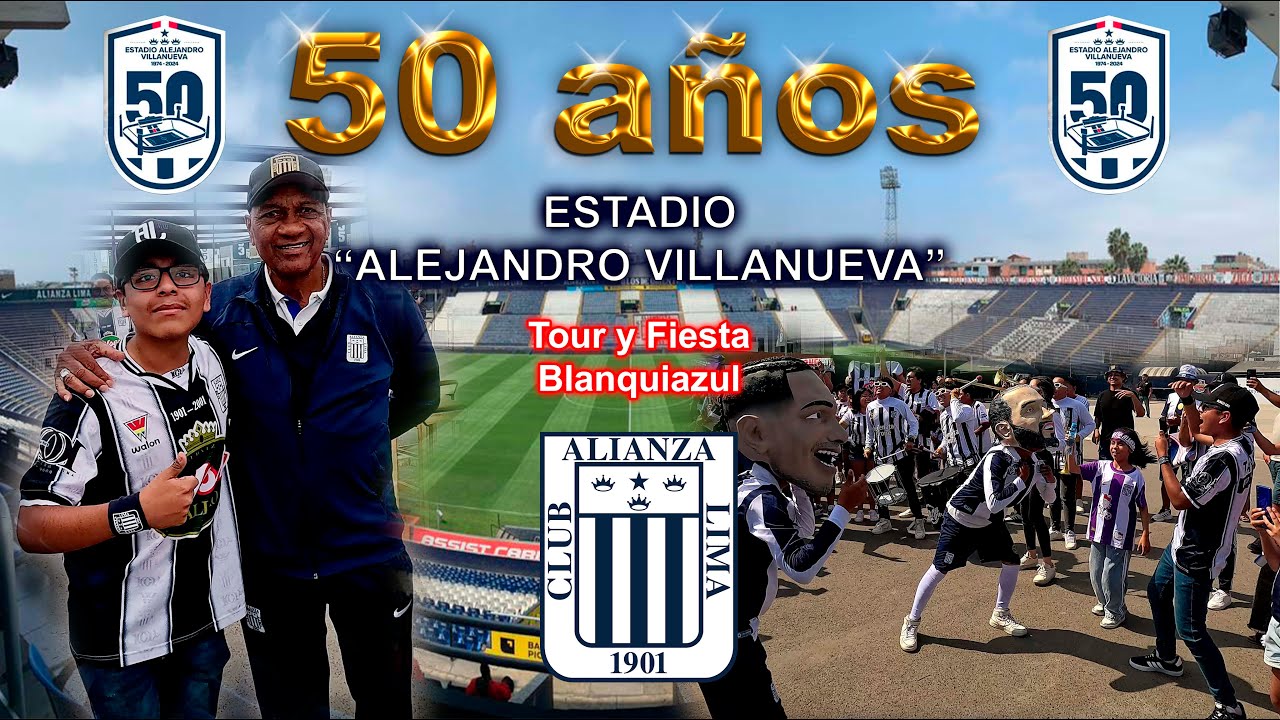 50 años de #MATUTE / Tour y Fiesta #aliancista | #alianzalima