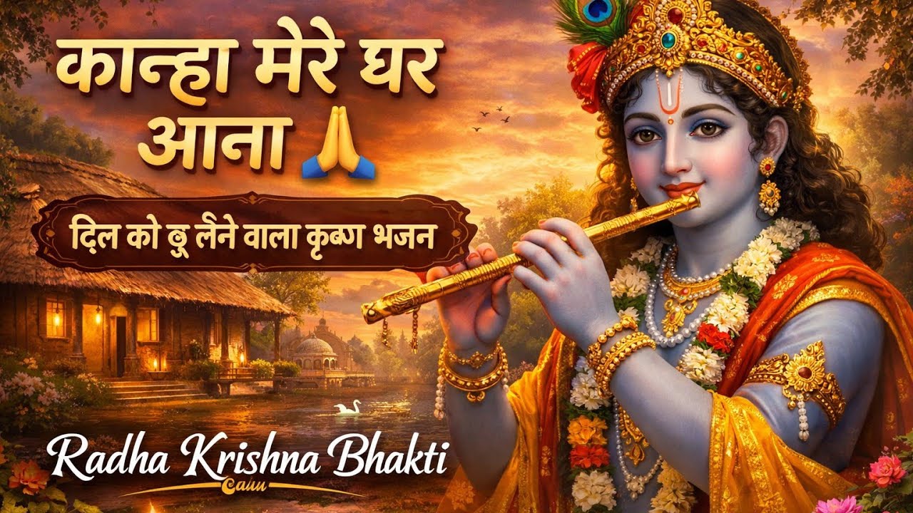 कान्हा मेरे घर आना 🙏 | दिल को छू लेने वाला कृष्ण भजन | Radha Krishna Bhakti