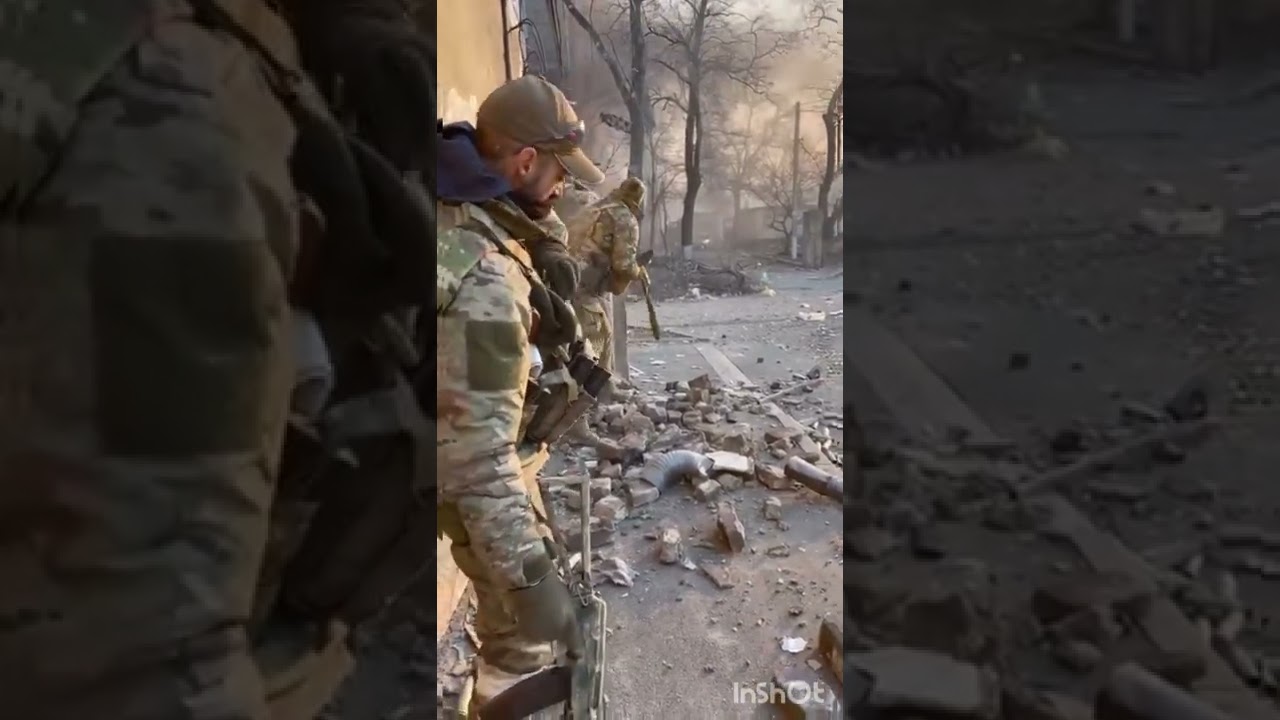 Battle against the Ukrainian Forces in Mariupol