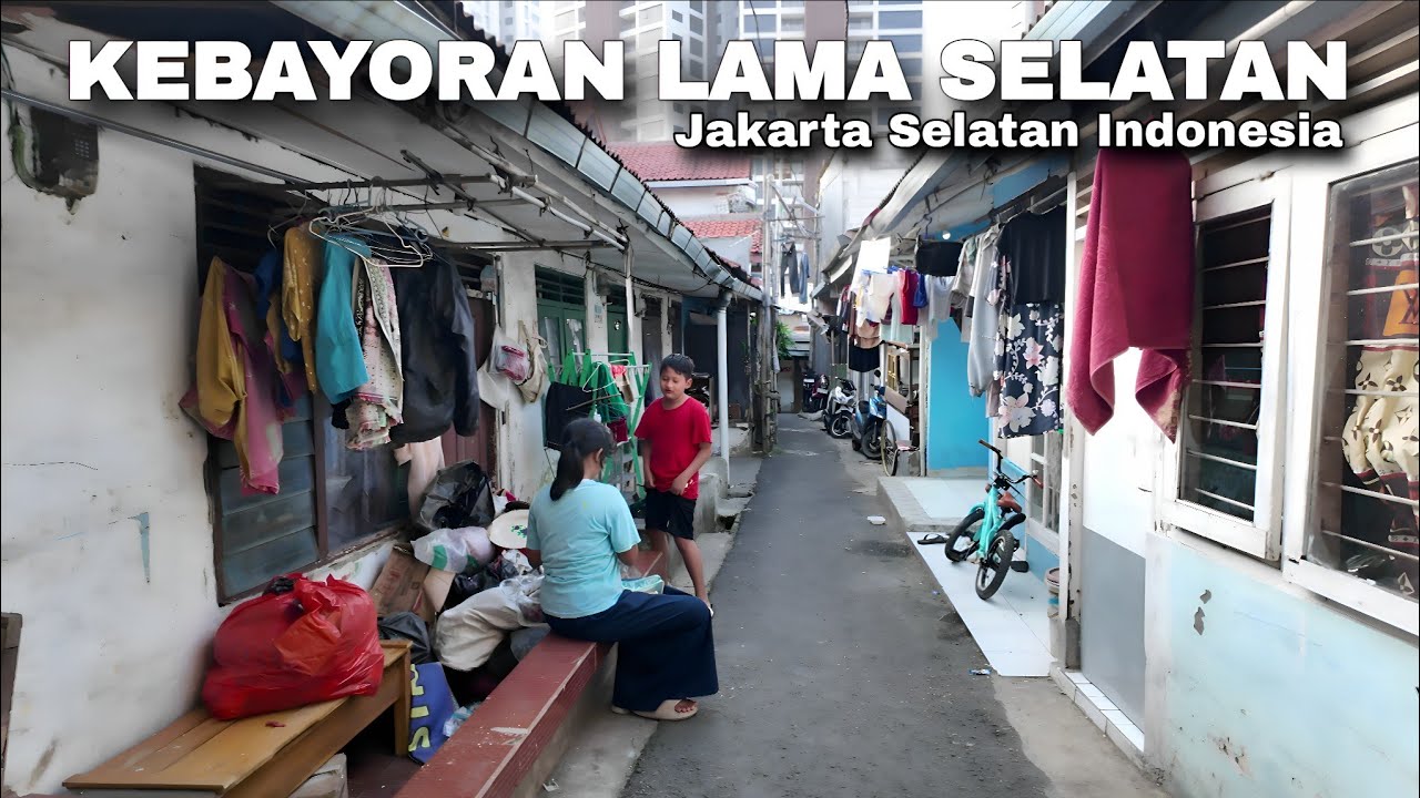 Suasana Sore Di Gang Sempit Jakarta | Real Life In Jakarta