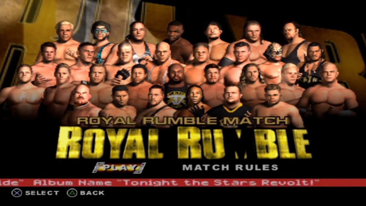 WWE SmackDown! vs. Raw - ROYAL RUMBLE